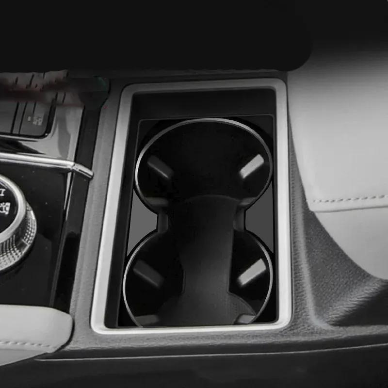 L/RHD For Mitsubishi Outlander   2024 interior front middle rear row water cup holder decorate panle sticker Accessories