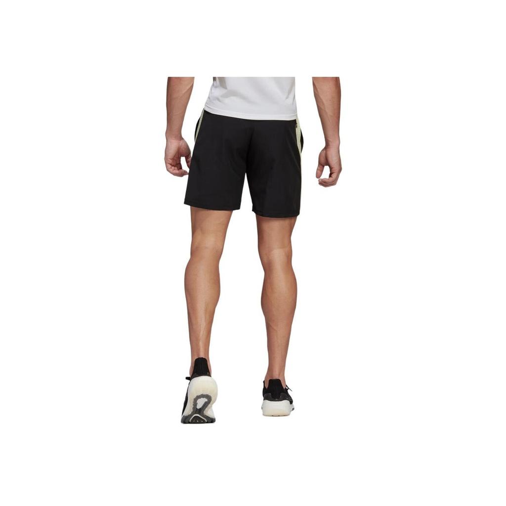adidas Pantalones Cortos Deportivos Reflectantes con Bloque de Color para Hombre Pantalones Negros HE9259