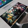Anime D-Demon Slayer Kimetsu No Yaiba Large Mouse Pad XXL Gaming Desk Mat Non-slip Keyboard Pad Computer Laptop Table Protector