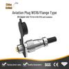 WS16 Aviation Plug Connector: Male & Female, 2-10 Pin Options, with Cable Four-Core Socket.