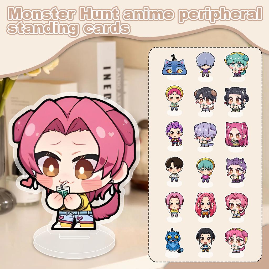 Girls Group Anime Peripheral Stand Girls Group Acrylic Stand Secondary Ornaments Small Stand Student Gift