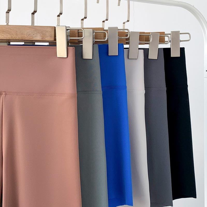 Three-point Shark Pants, Thin Summer Leggings, Anti-light and Seamless Safety Pants for Women's Summer Thin Styles Without Curling Edges