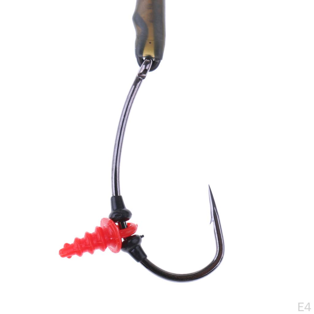 3Pcs Rigs Fishing Hook with Swivel for Big Game Sea