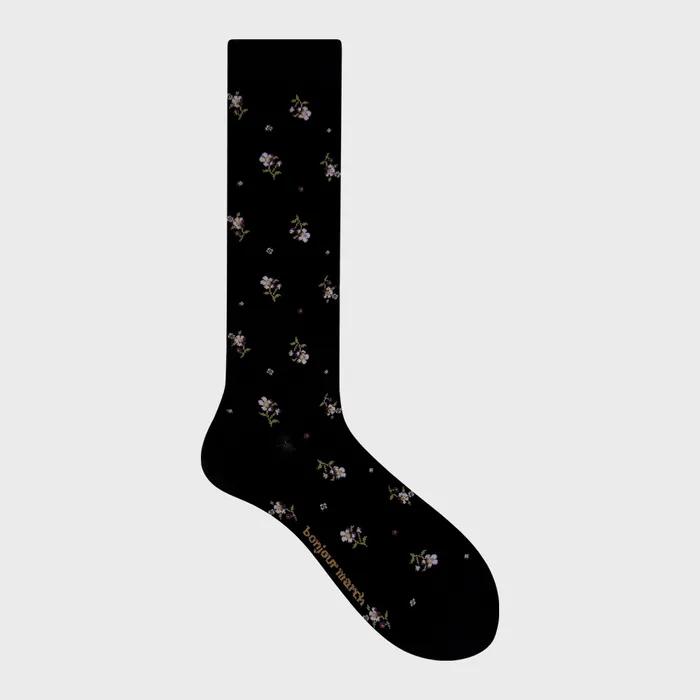 2025 FW_Cosmos knee socks_black