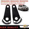 2Pcs New Air Conditioner Reduction Flap Actuator Motor Gear 6447.XA 6447XA For Peugeot Partner Tepee Citroen Berlingo C4 Picasso