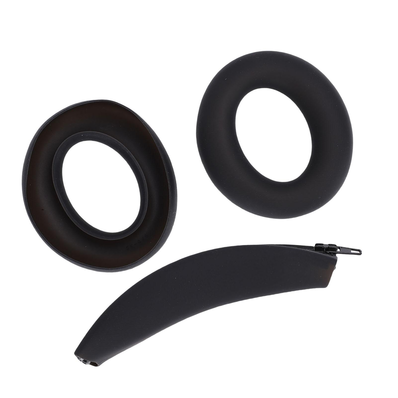 

Ear Pads Cushions and Headband Fit for By Space 5 5 0 Silicone Headset Earpad Headband