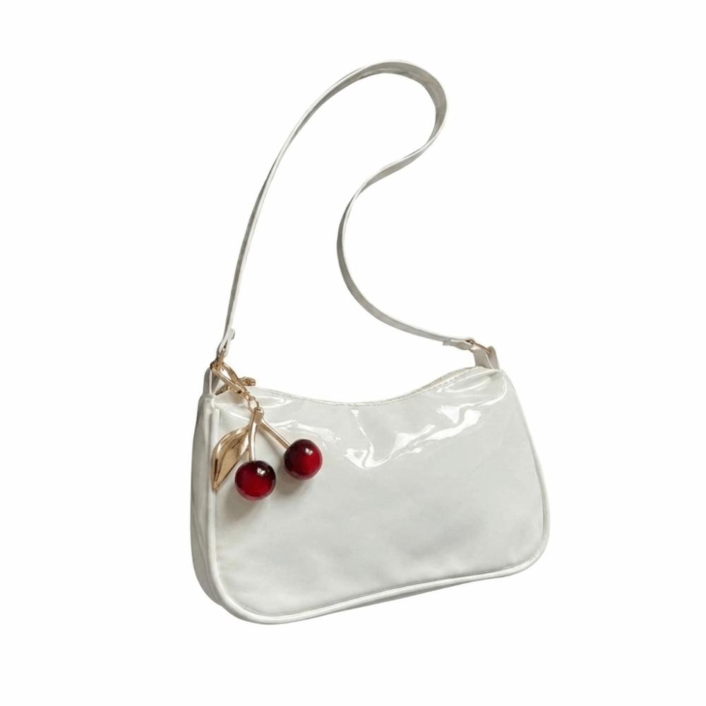 Korean Style Crossbody Bag PU Leather Underarm Purse Casual Women Shoulder Bag Daily