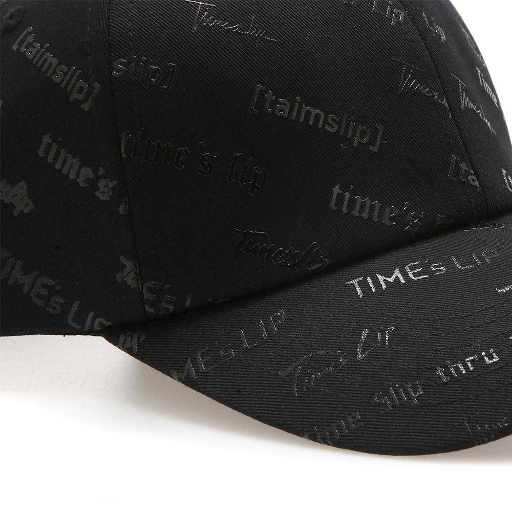 Taimseullib Logo Play Ball Cap Black_Tbc07401