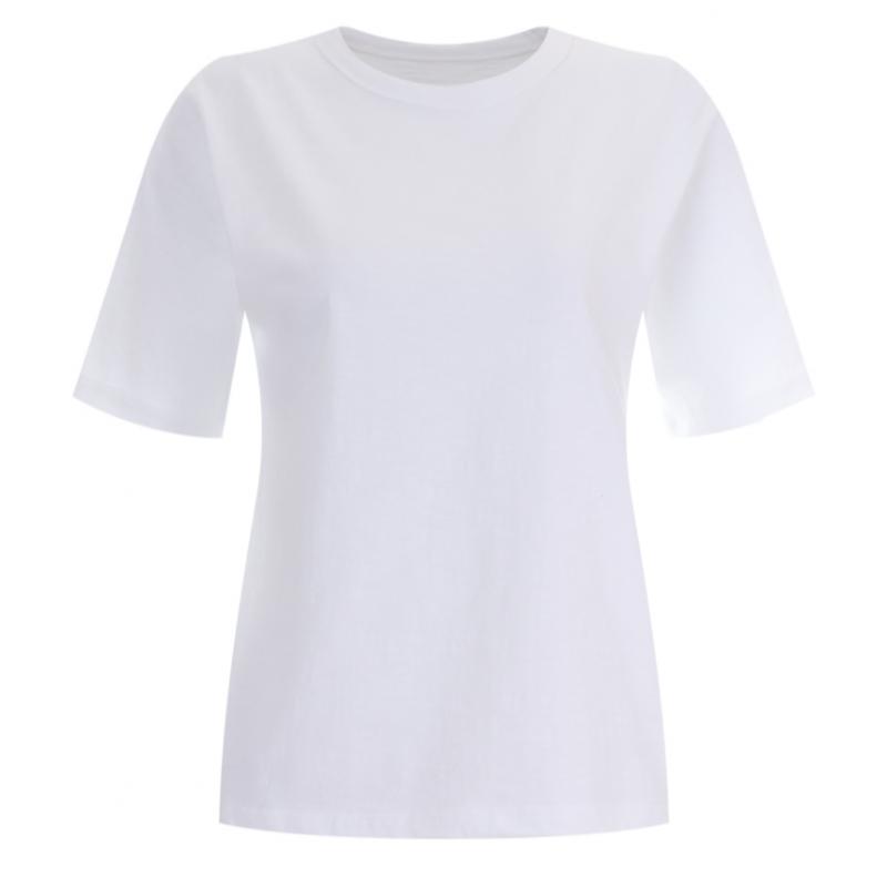 Shop Women 20s 100 CoTTon Slub Round T shirT Green Dai Wsh 12015