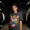 Maglietta Stampata Divertente Sailor Moon Tsukino Usagi per Palestra e Sollevamento Pesi | Top Casual a Maniche Corte in Cotone Unisex Anime Streetwear
