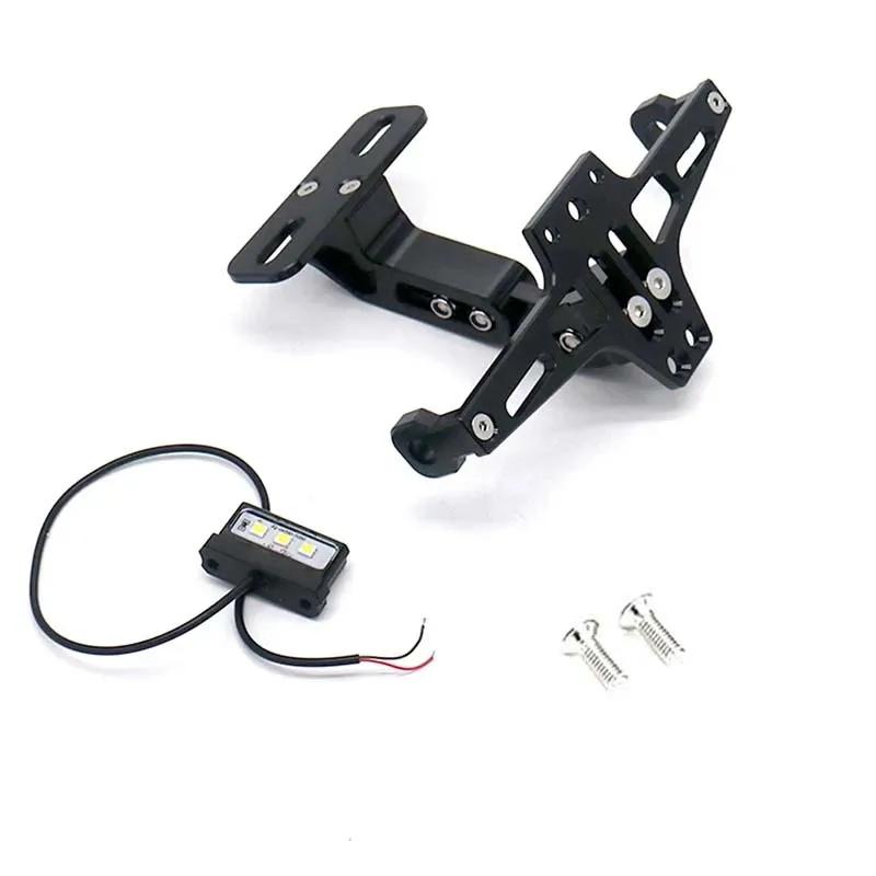 Motorcycle Rear License Plate Mount Holder Turn Signal Lights For Kawasaki Z750 Z800 Honda Yamaha MT07 MT09 MT10 R1 Accessores