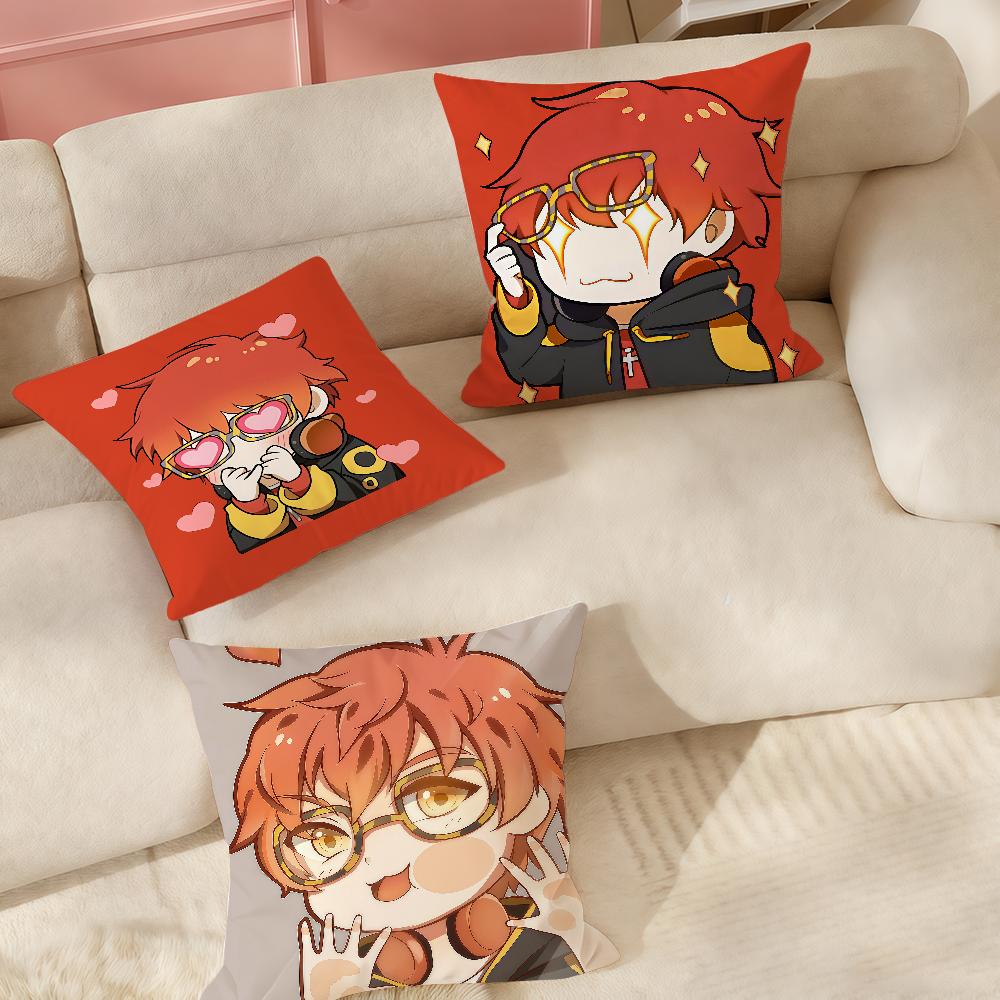 Hot Game MMystic Messenger 707 Pillow Case Suitable For Bedrooms Living Rooms Cars Home Decoration