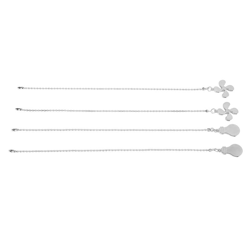 Versatile Ceiling Fan Pull Chain Fan Extension Chain Fan Chain Pulls Decorative 12 Inch Ceiling Fan Chain Extender Ornament
