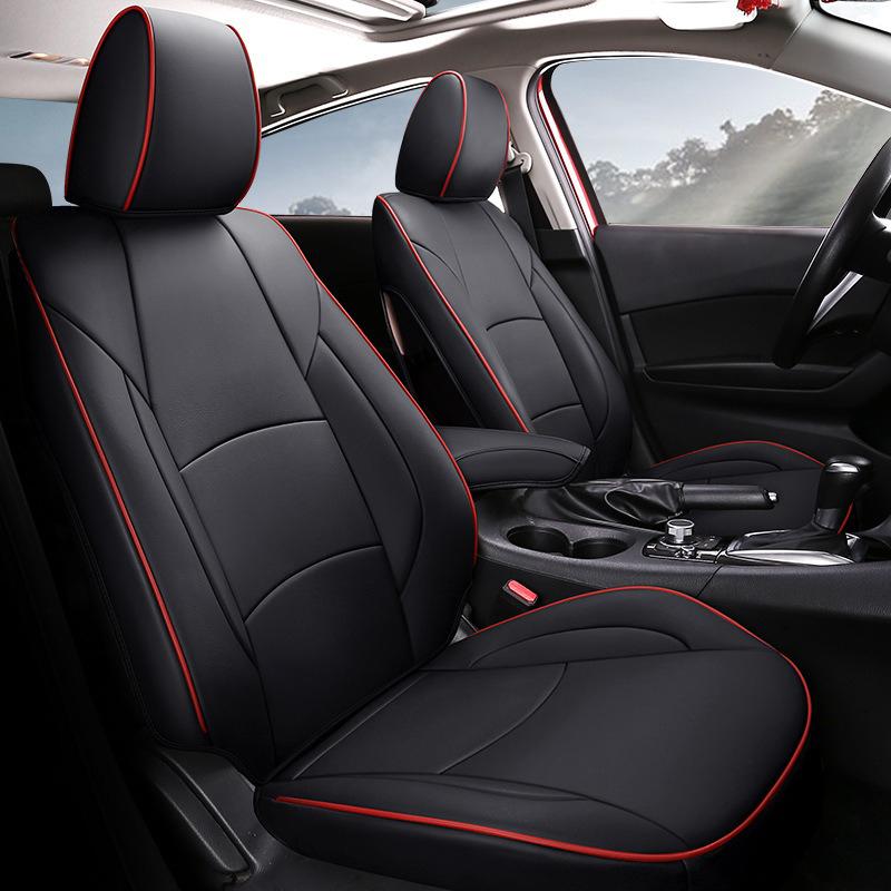 Custom Fit Car Seat Cover For Mazda 3 AXELA 2014-2025 Leather Seat Cushion Waterproof Protection Automotive Parts Car Styling