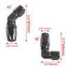 Fitting Adapter Cooling System Oil Cooler Intercooler Aluminum Oil Cooler