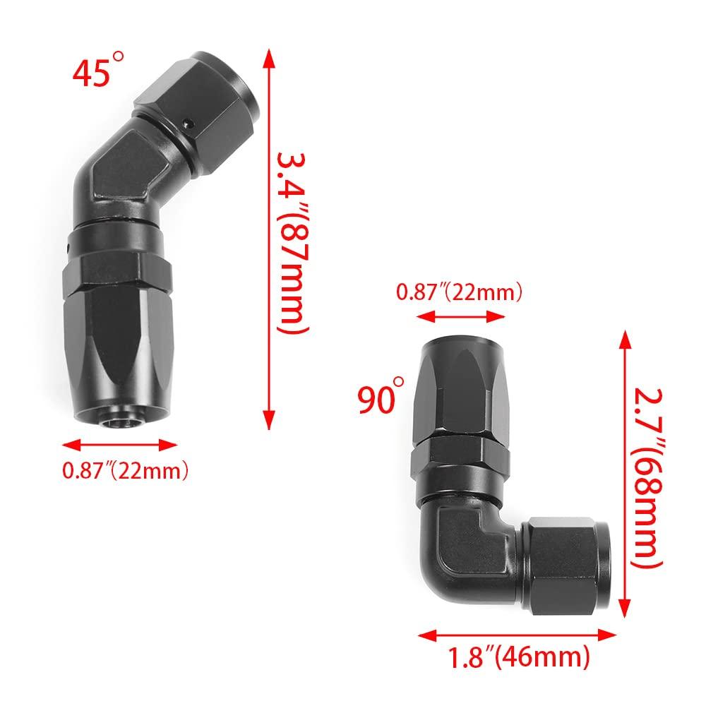 Fitting Adapter Cooling System Oil Cooler Intercooler Aluminum Oil Cooler