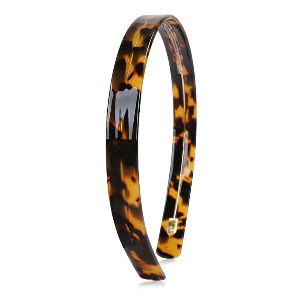 Tortoiseshell Headband Acetate Hair Accessories Classic Hair Band