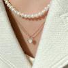 MAYBETOI 14K Elle Freshwater Pearl Bead Necklace