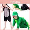 Adorable Halloween Childs Dinosaur Costume Crocodile Jumpsuit For Fancy Dress Parties