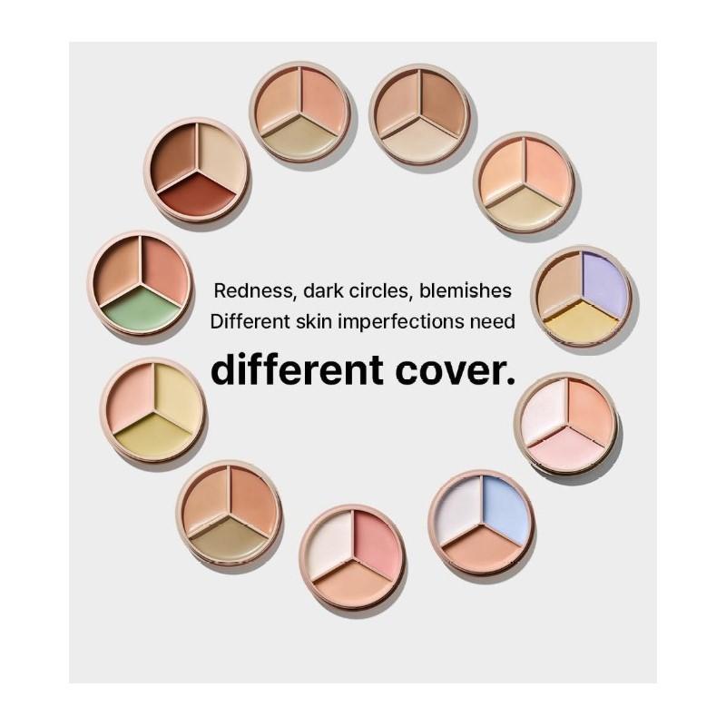 The Saem Cover Perfection Triple Pot Concealer