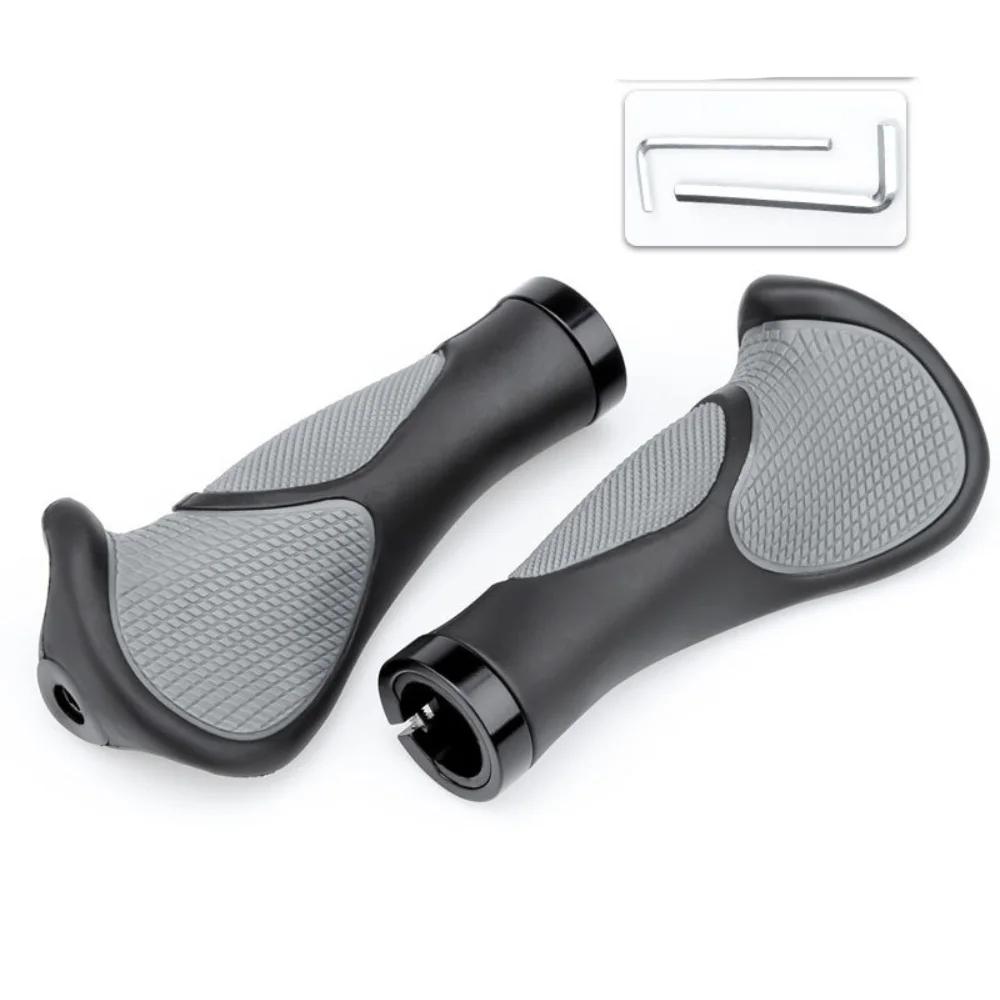 

Bike Handlebar Grips Shockproof Anti-slip Mountain Road Bicycle Comfortable Ergonomic Grip MTB Cycling Accessories Parts