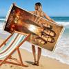 Supernatural Forces Unleashed beach towel Beach towel for vacation photos beach swim quick-drying swim towel seaside printing