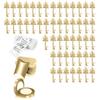 Set de 50 Abrebotellas Vintage con Forma de Llave Etiquetas Cintas Caja de Dulces Regalo Abrebotellas Vintage con Forma de Llave Cajas Almohada Suministro para Fiesta