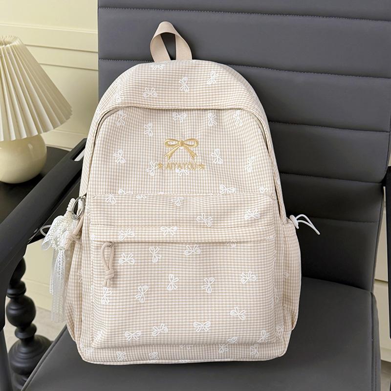 Schoolbag new schoolbag female ins Japanese girl college style backpack Korean version Harajuku printed middle school student casual backpack