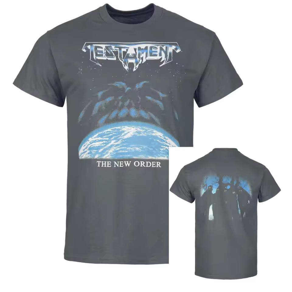 The New Order Album Testament Band T-Shirt 100% Cotton Graphic Tee Men Women Summer Streetwear Top