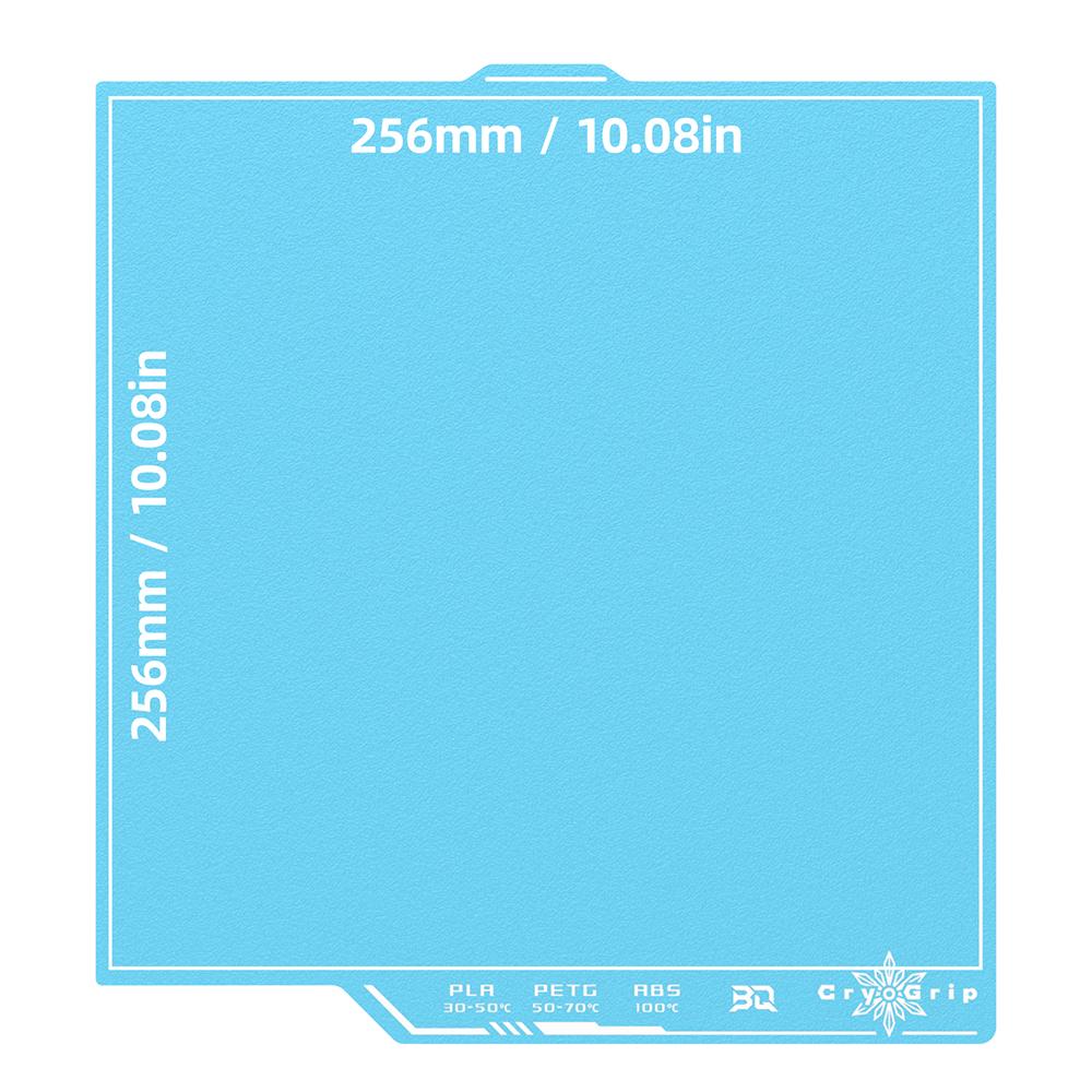 BIQU Panda Build Plate CryoGrip Pro Spring Steel Double Sided for BambuLab P1P P1S P2S A1 X1 H2D 3D Printer Adventurer 5M