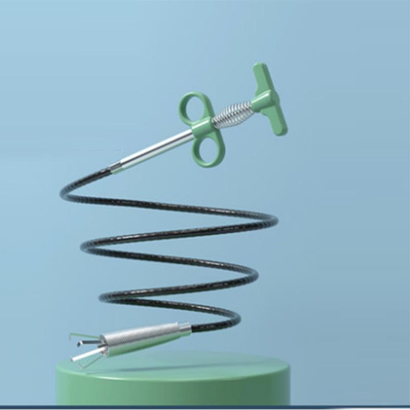 Sbloccatore per tubi fognari, a molla, strumento per dragaggio di tubi, utensili per la pulizia di fognature, utensili per la cucina, utensili per la pulizia del bagno, accessori per la cucina, utensili per la pulizia
