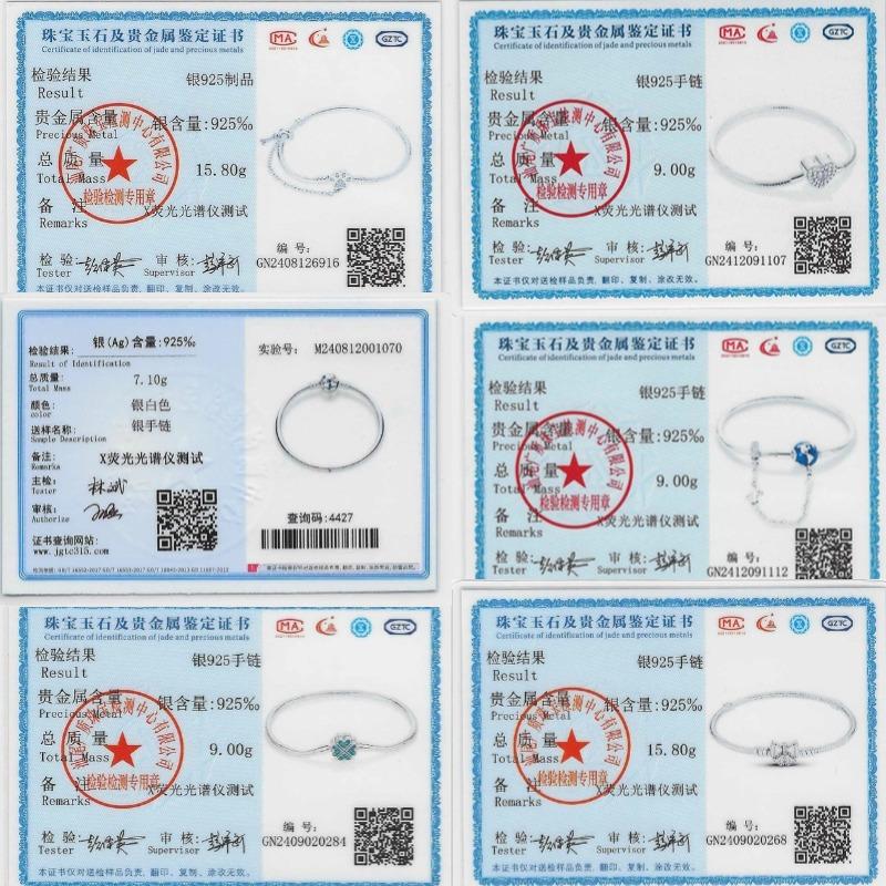 925 Sterling Silver 17-20CM Original Bracelets Heart Moon Sun Clasp Bead Charm Bracelet Fit DIY Charms Beads for Women Jewelrys