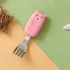 Cross-Border Baby Tableware Set: Temperature-Sensing Suction Bowl & Spoon