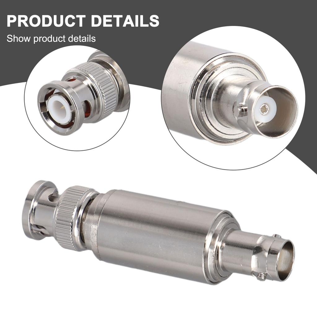 1pc DC To 3GHz 5W BNC-JK Coaxial Fixed Attenuator Male To Female 40dB Attenuation For Testing Communication Setups