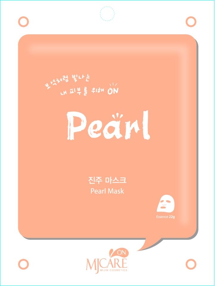 

MJCARE ON PEARL MASK Тканевая маска для лица с экстрактом жемчуга
