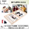 RekiLife Sling Hockey Board Tabletop Wooden Hockey Game for Kids and Perfect for Parties Game, Adults,