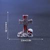 Halloween Decorations Skull Bat Mini Figurines Ornament Desktop Landscape Figurine Decoration