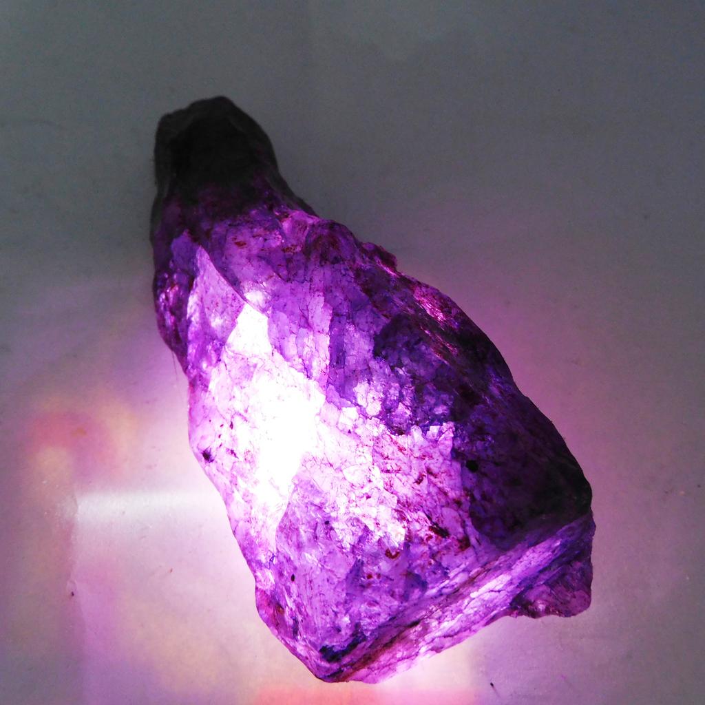 Rough 53.80 Ct Natural Earth Mined CERTIFIED Loose Gemstone Purple Sapphire