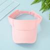 Cotton Sun Visor Hat For Women Men - Adjustable Empty Top Baseball Cap For Sports, Running, Golf, Beach - Multiple Bright Colors