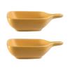 2Pcs Ceramic Sauce Dishes Mini Plates for Kitchen Seasoning Serving Condiment Soy Dipping Bowls Ceramic Seasoning Plate