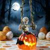 Creative Halloween Skull Pumpkin Lanterns - Resin Ghost Festival Party Decor Props