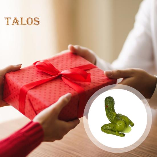 Kimchi Figurine Ornament Compact Design Lightweight Universal Handmade Resin Funny Penis Pickle Desk Decor