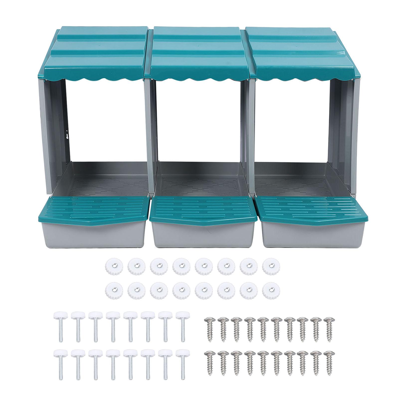 

Ящик для хранения куриных яиц из полипропилена Ящик для хранения куриных яиц для кур, уток, домашней птицы Удобный, просторный, простой в использовании