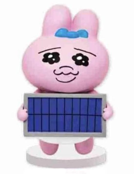 

Opanchu Rabbit Swinging Solar Mascot Vol.1 Approx. 10.5cm (Electric Drum)
