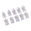 10 Pcs Freezer Shelf Buckle Refrigerator Clips Glass Clamp Cooler Fridge Support Fixing Bracket