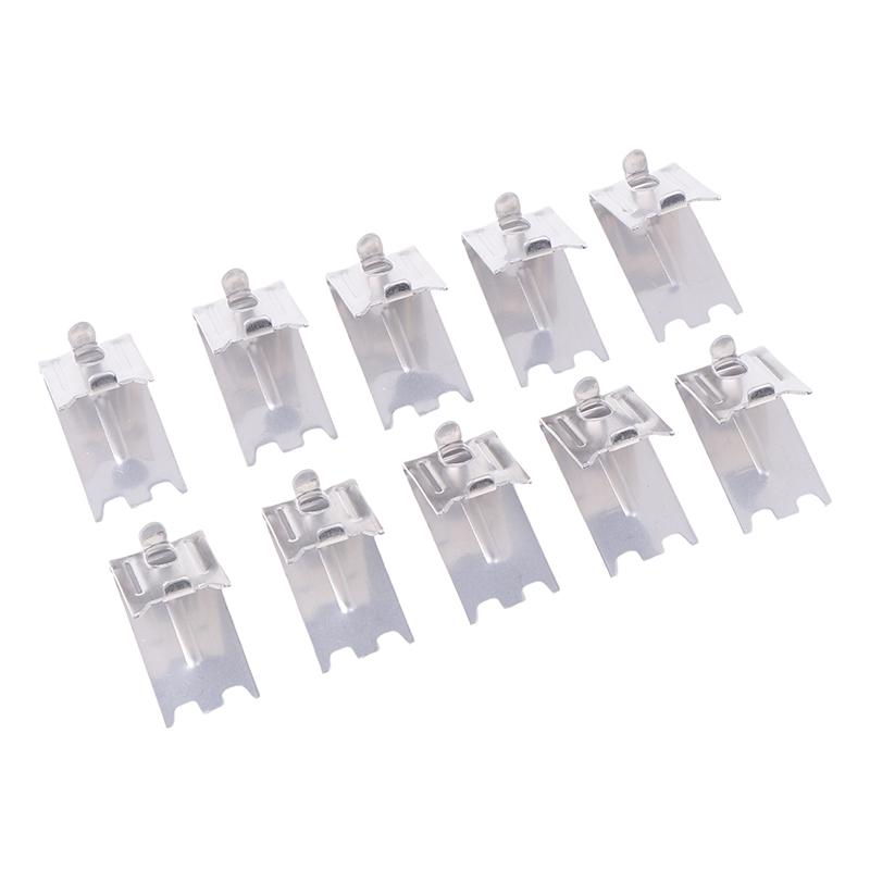 10 Pcs Freezer Shelf Buckle Refrigerator Clips Glass Clamp Cooler Fridge Support Fixing Bracket