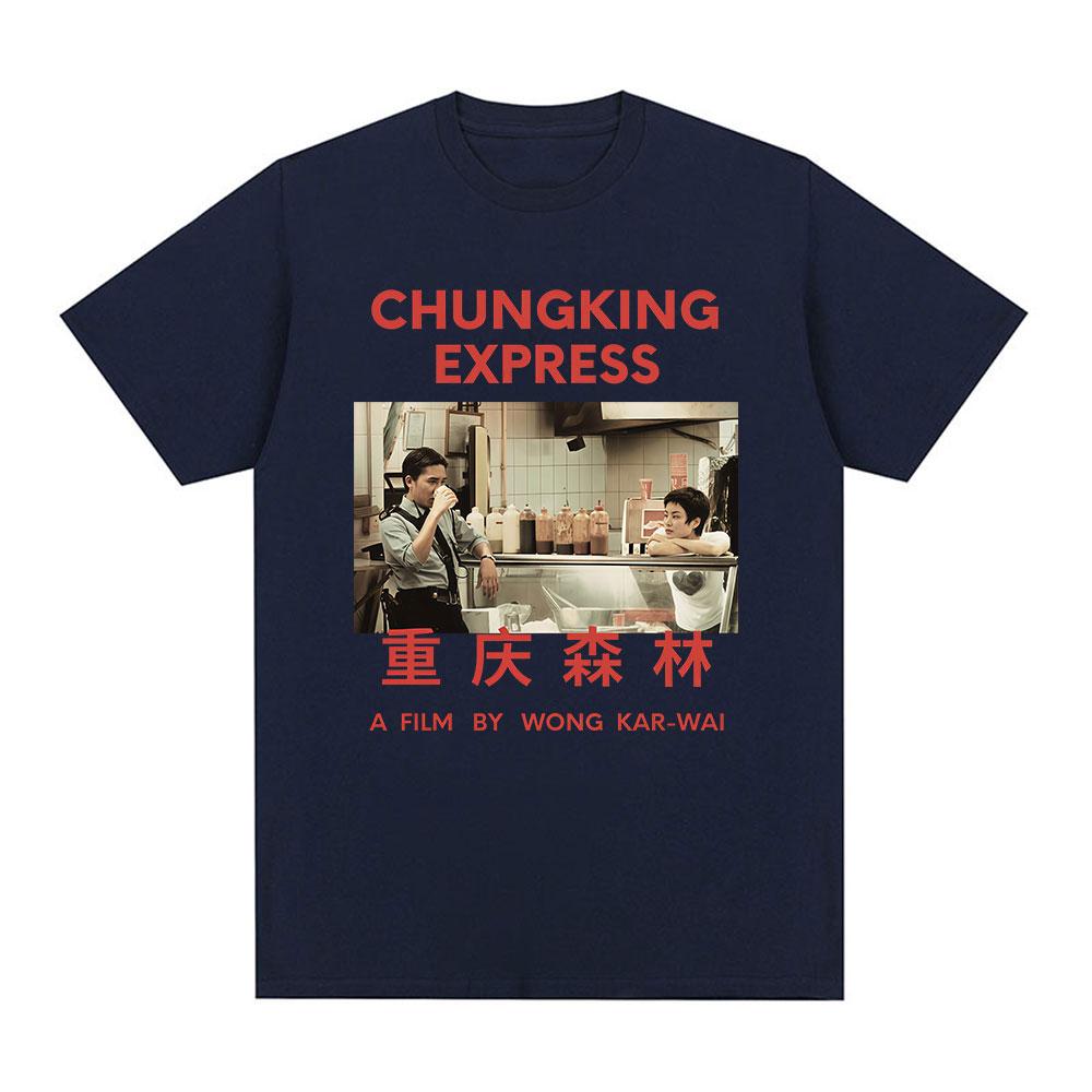 Chungking Express Wong Kar Wai T Shirts Men's Women Cotton Clothing Funny Short Sleeve O Neck Tee Shirt Fashion Vintage T-Shirts