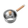 ZISIZ Stainless Steel Baby Food Milk Pot with Steamer
