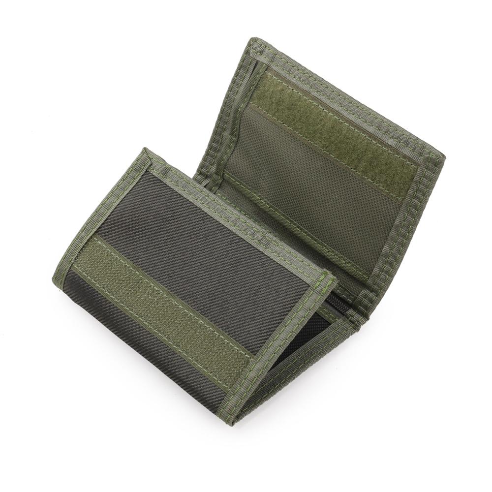 New Creative Canvas Wallet Unisex Multi-purpose Key Ring Zipper Coin Purse Folding Card Holder Bank Credit Card Bag Men's Wallet