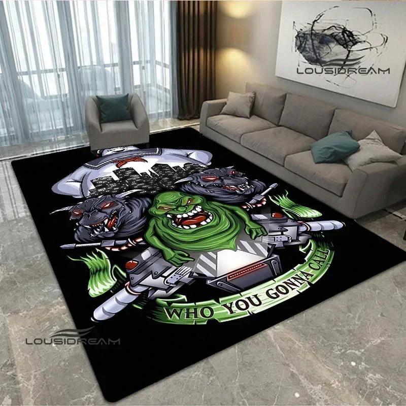 3D G-Ghostbusters Cartoon printed carpet living room bedroom carpet non-slip door mat area rug Home room decor birthday gift